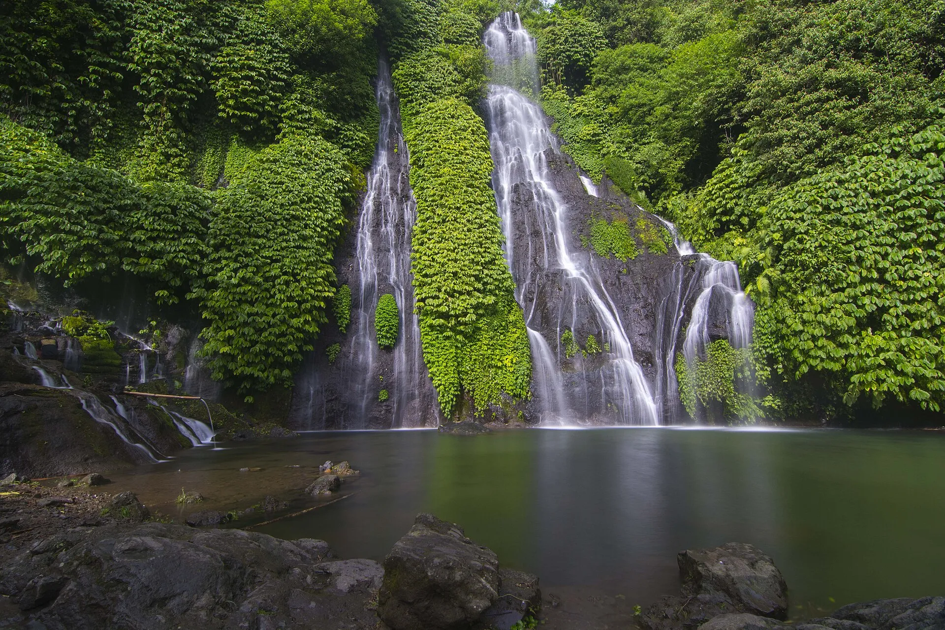 Banyumala Twin Waterfall, Wanagiri Buleleng Bali