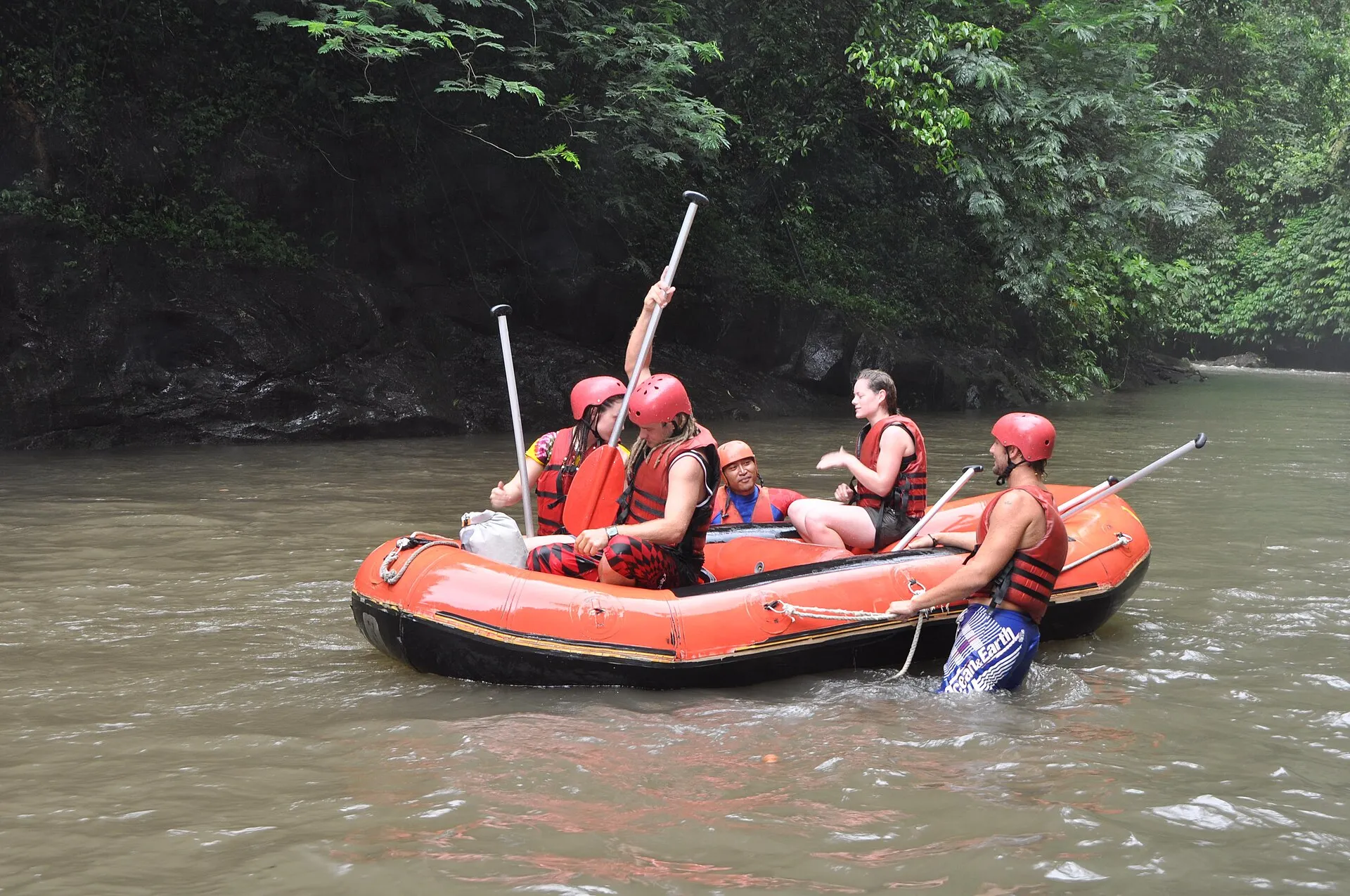 Ayung river gorge corridor, Gianyar Bali (Sukawati belt representative)