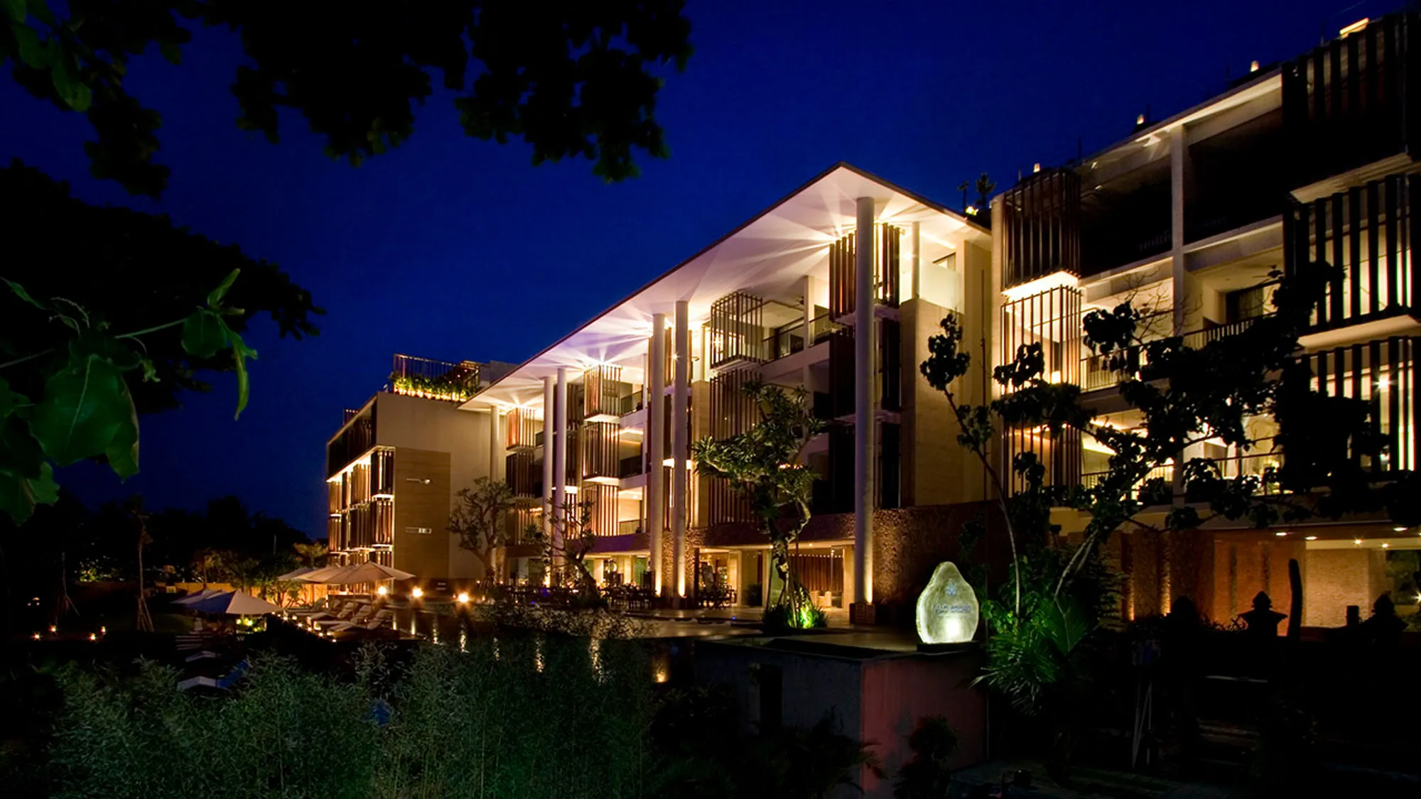 Anantara Seminyak Bali Resort - beachfront resort facade