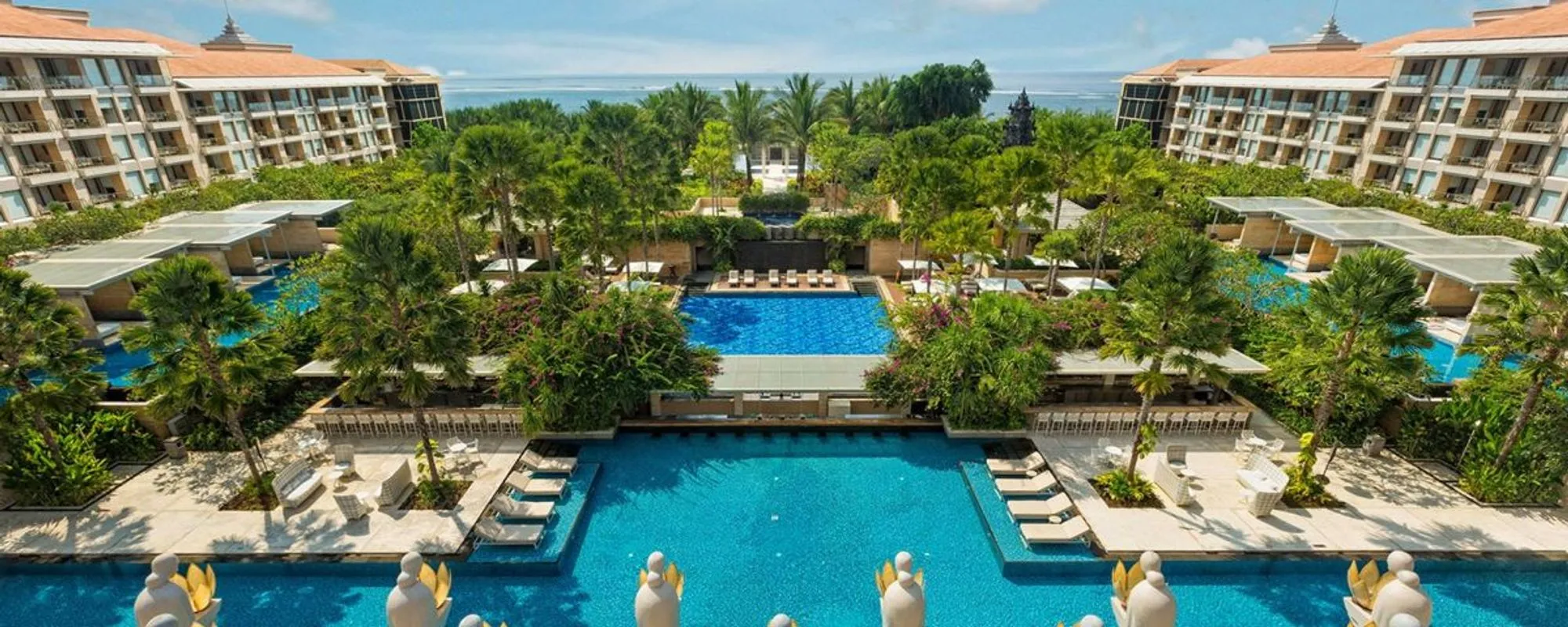 The Mulia Bali, Nusa Dua - beachfront resort exterior