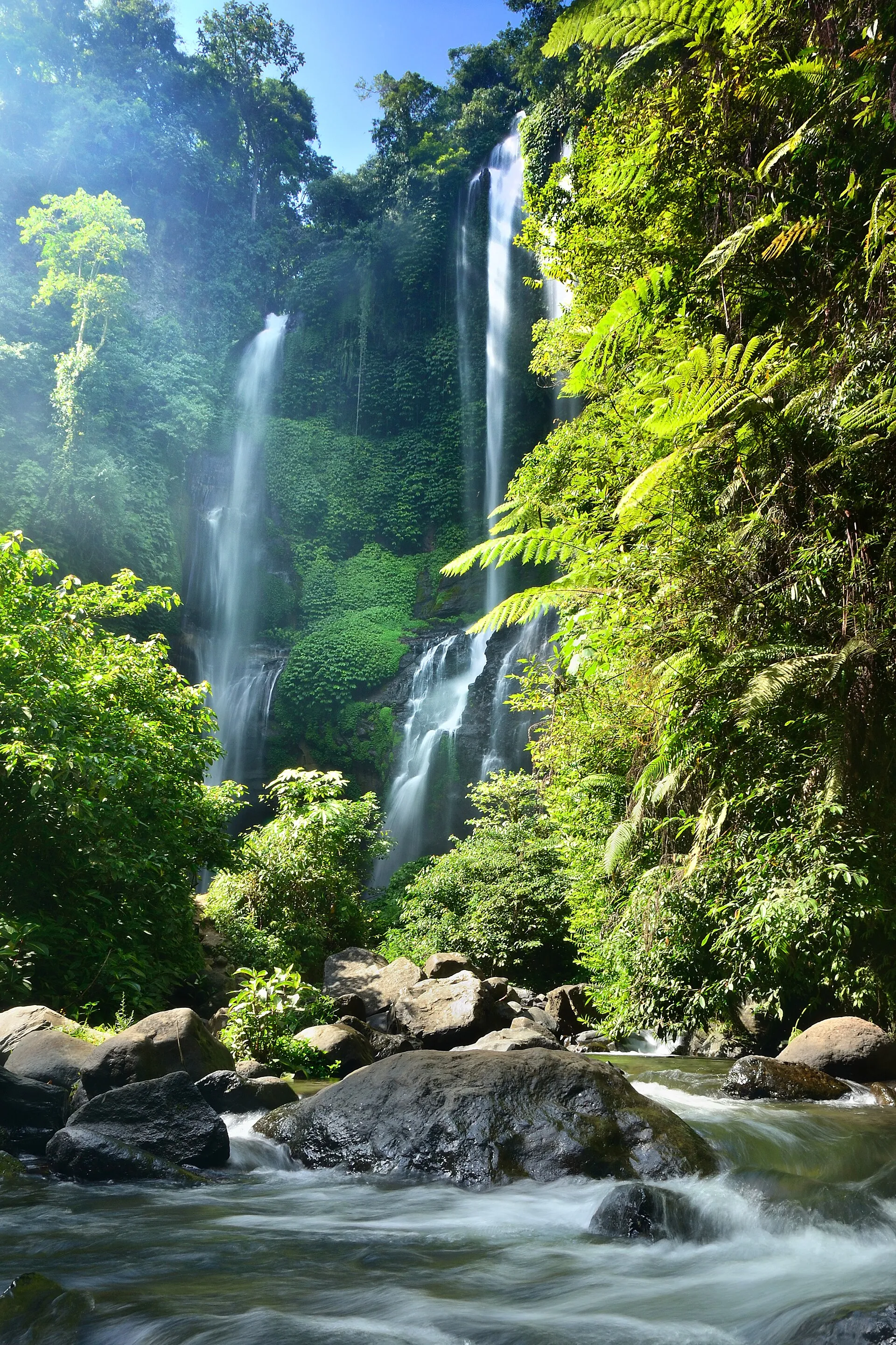 Buleleng waterfall corridor, North Bali - cascade near Sambangan/Aling-Aling belt