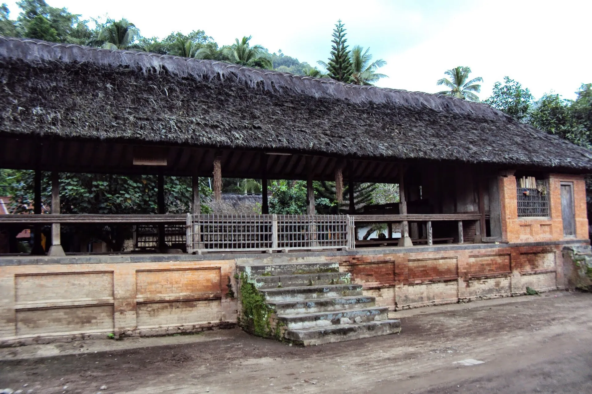 Tenganan Pegringsingan Bali Aga village street, Karangasem