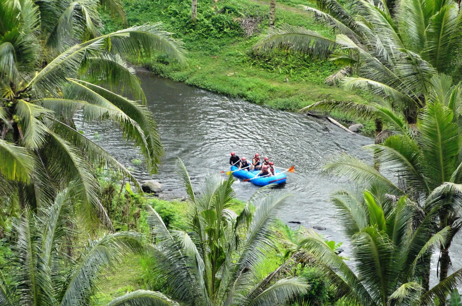 Graha Adventure Rafting, Ubud Bali - guided rafting on the Ayung River