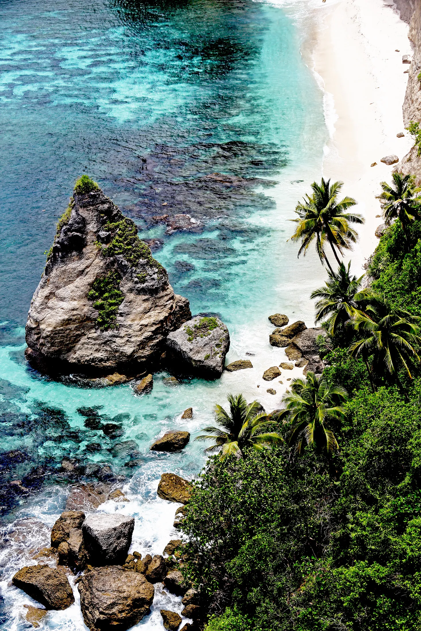 Pandan Beach, Nusa Penida - secluded north-coast beach