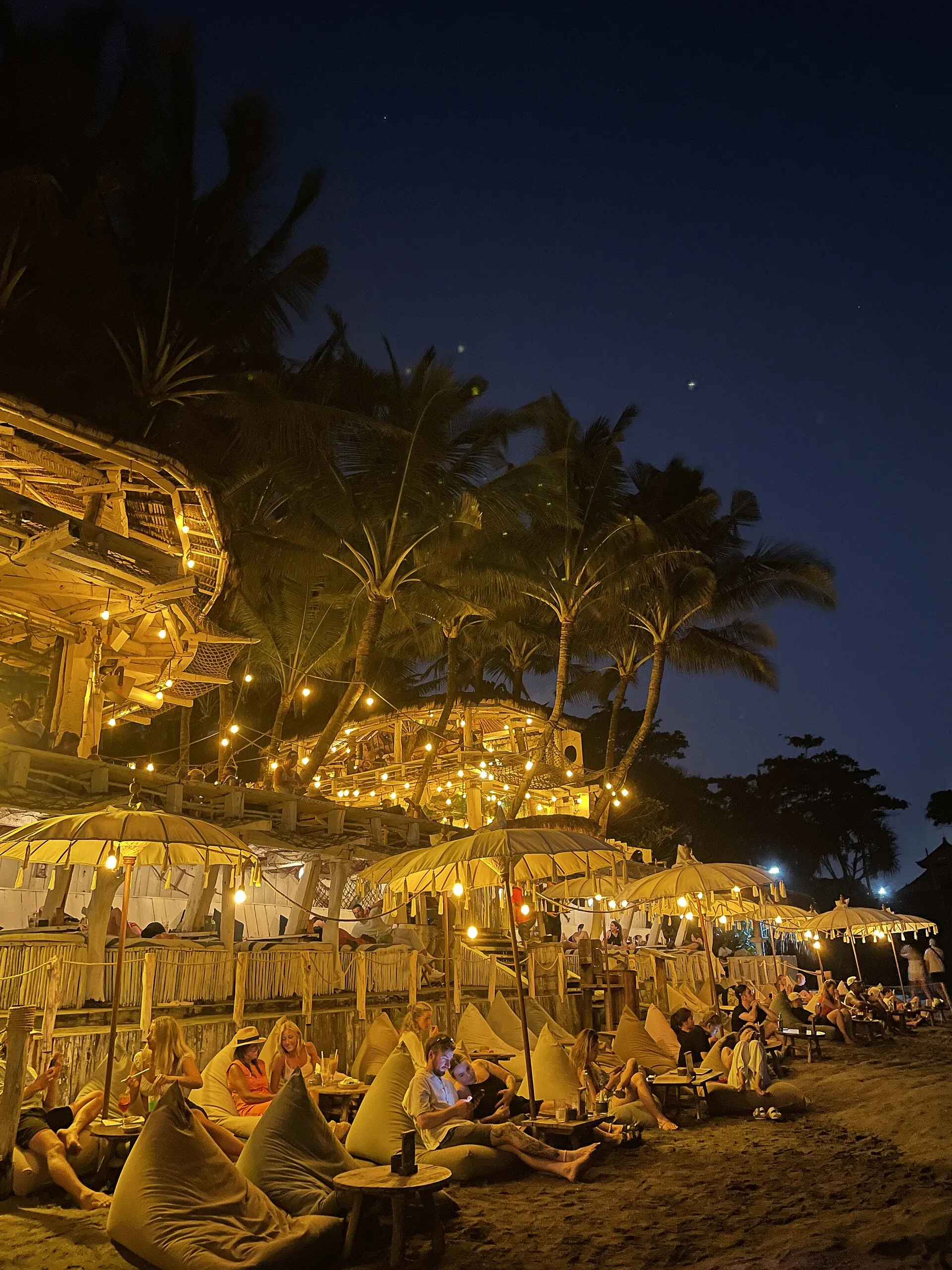 Echo Beach Canggu Badung Bali sunset shore