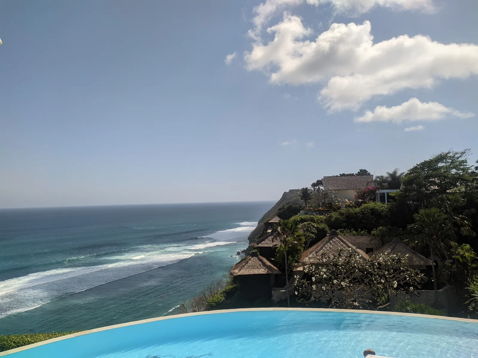 Karma Beach, South Bali - Karma Kandara resort above the private cove in Ungasan