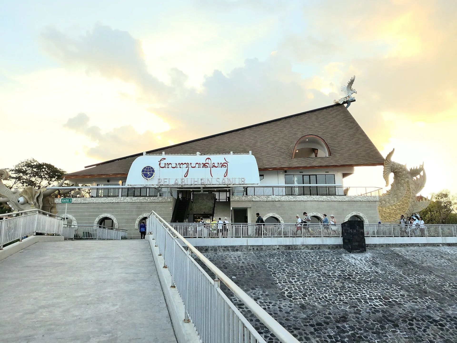 Sanur harbour beachfront Denpasar Bali