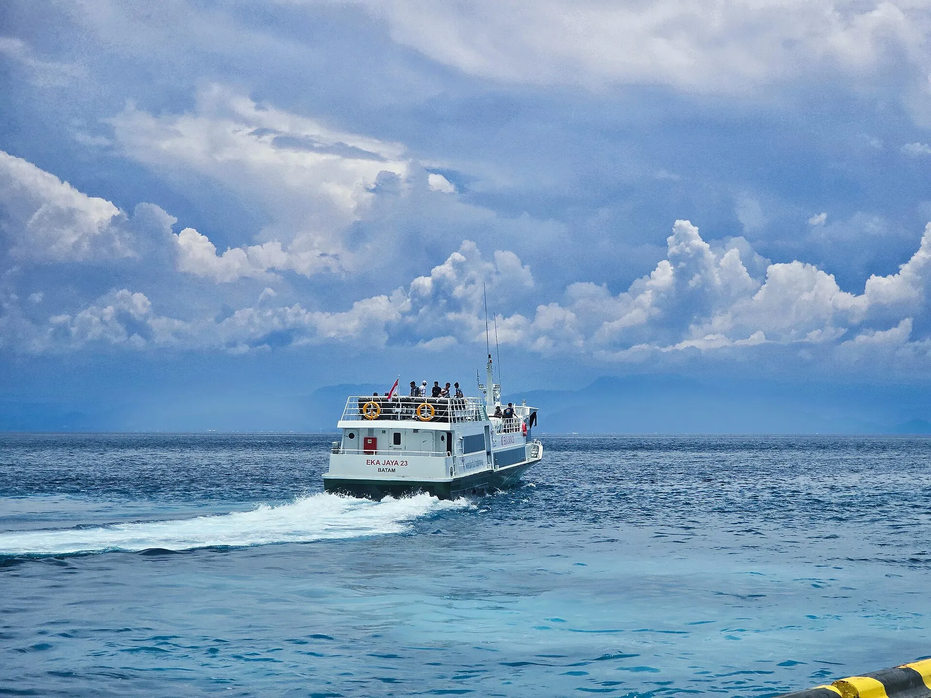 Banjar Nyuh Port, Nusa Penida Bali - fast-boat jetty serving Sanur arrivals