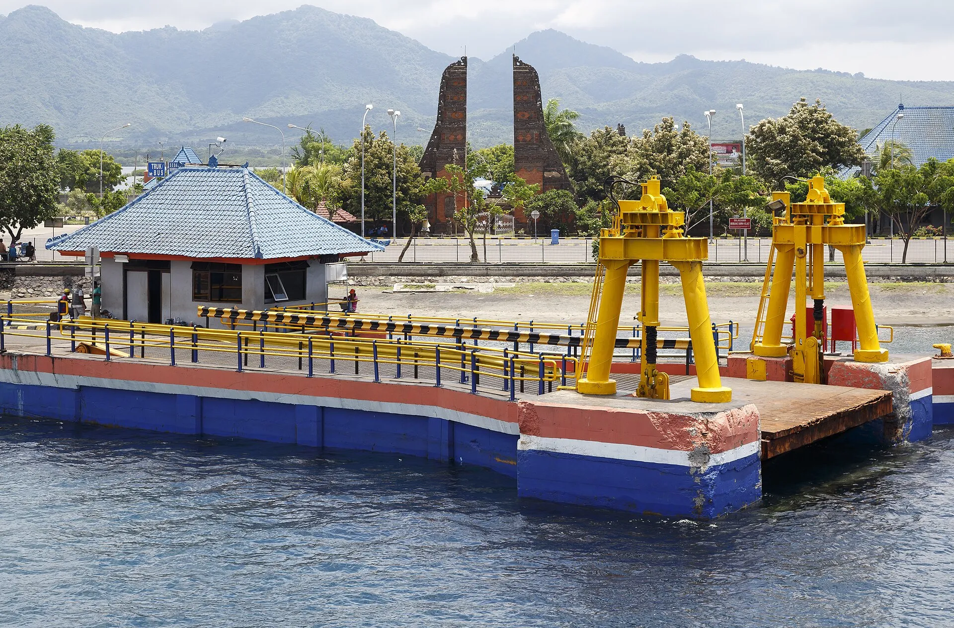Gilimanuk Ferry Port, Jembrana, West Bali - ferry terminal at Gilimanuk Harbour